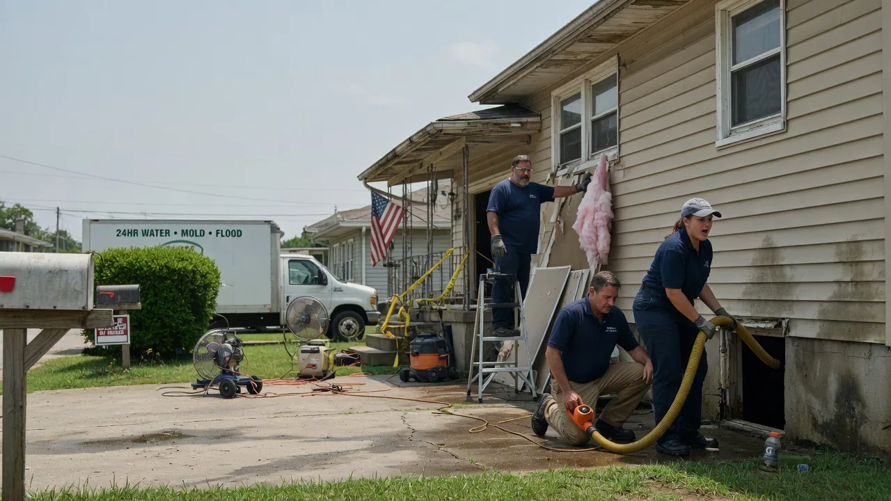 Water Damage Repair in Moshannon, PA near me